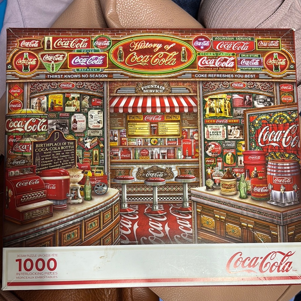 Coca Cola History Puzzle - 1000 Pieces